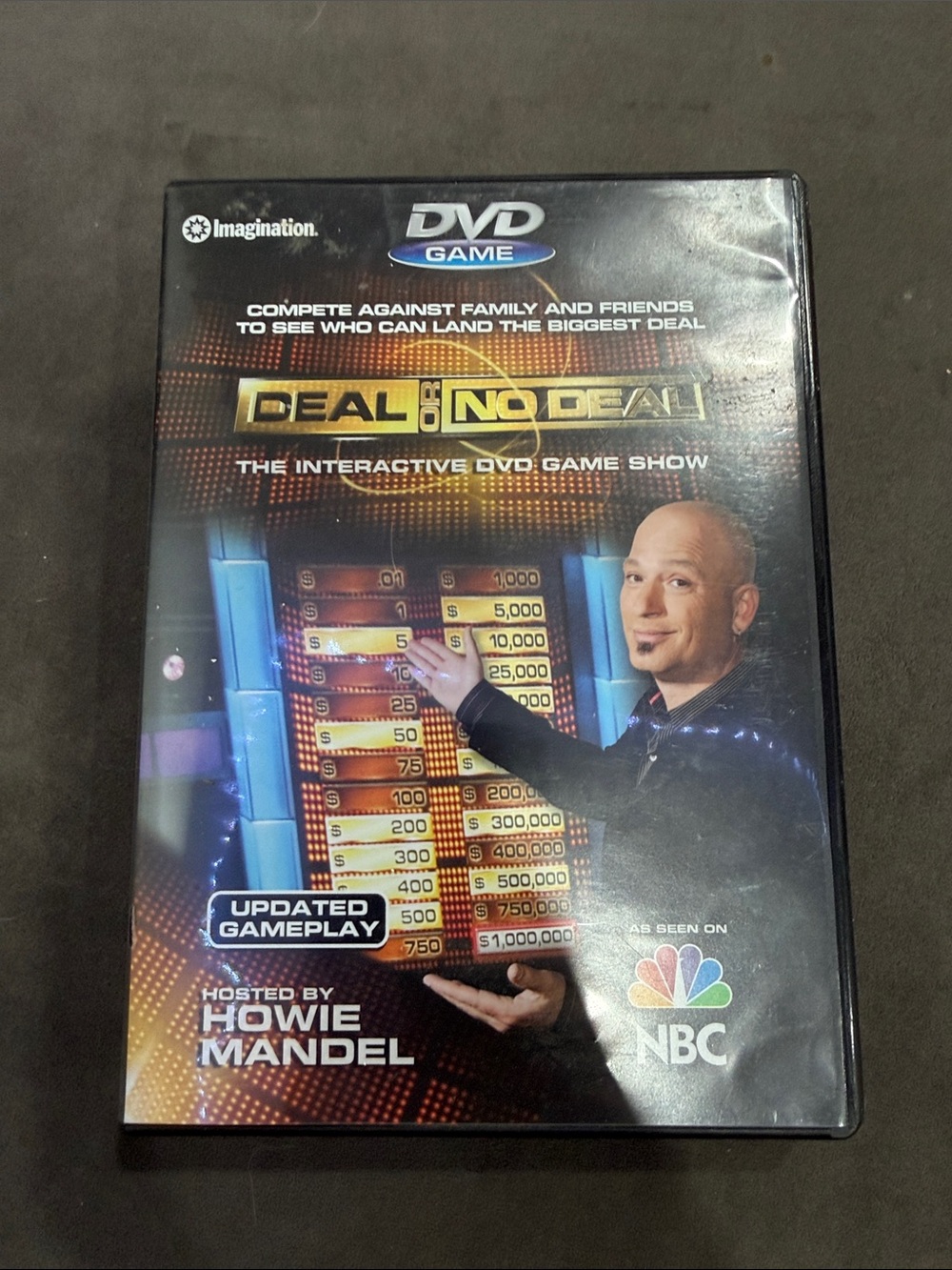 Sony Deal or No Deal DVD Game - Black, Blue, Gold